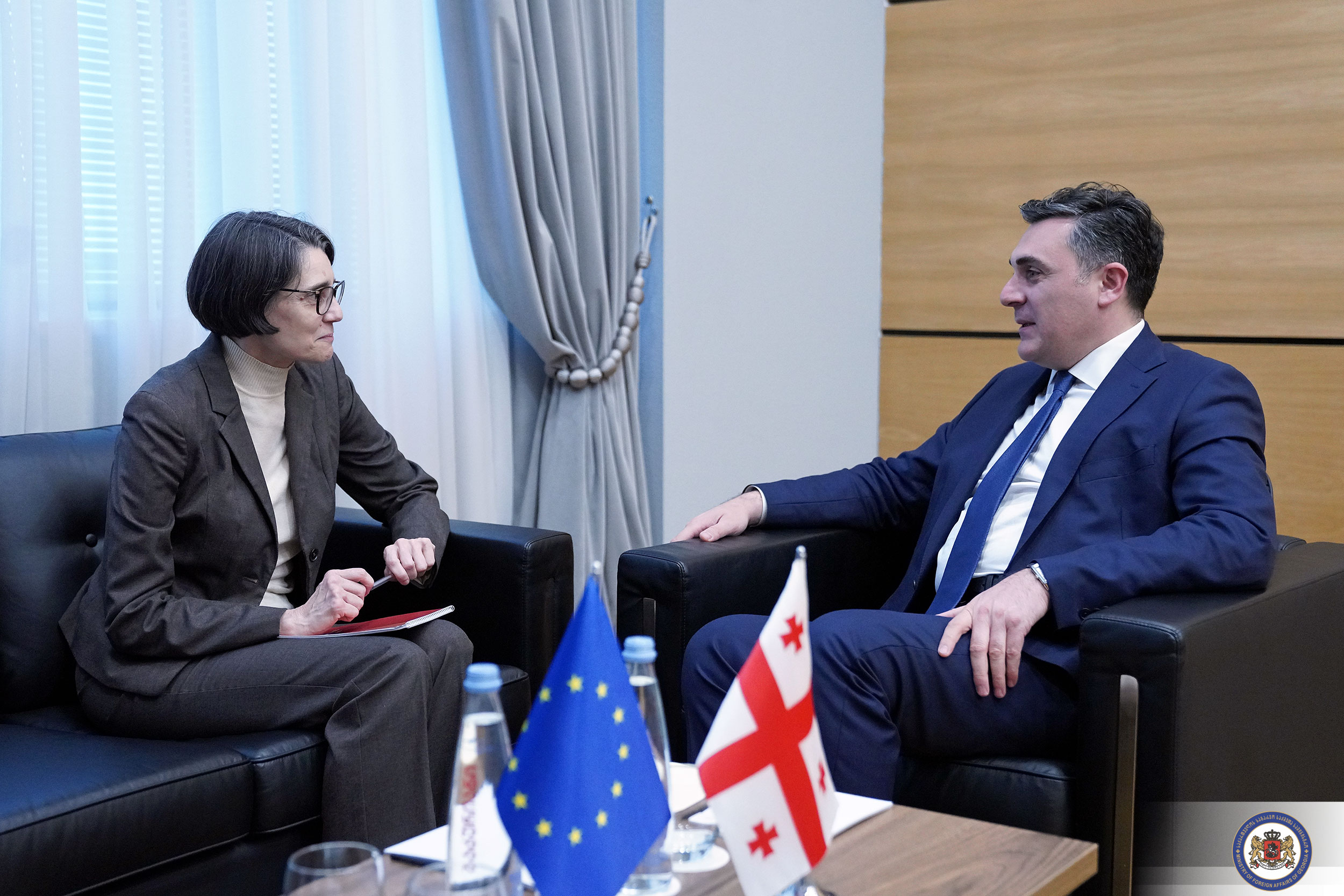 Ilia Darchiashvili has met with the head of the EU monitoring mission