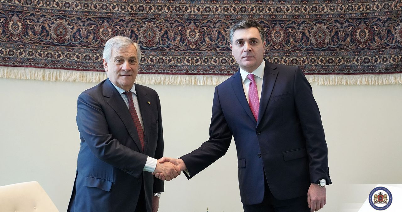 Ilia Darchiashvili has met with the Minister of Foreign Affairs and International Cooperation of the Italian Republic