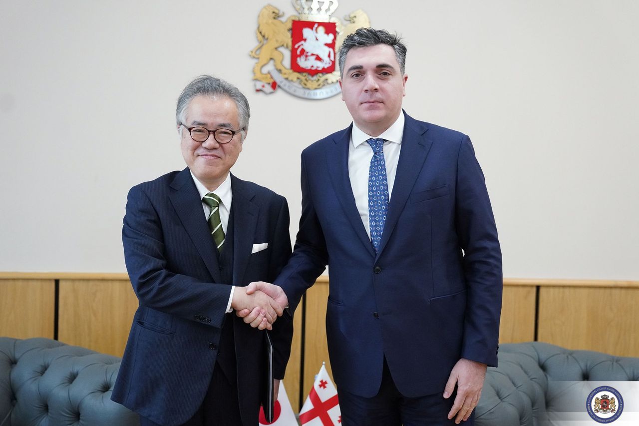 Ilia Darchiashvili has met with the Ambassador of Japan to Georgia