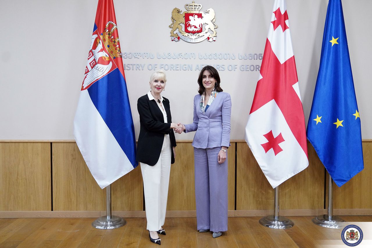 მაკა ბოჭორიშვილმა შეხვედრა გამართა სერბეთის რესპუბლიკის საშინაო და საგარეო ვაჭრობის მინისტრთან იაგოდა ლაზარევიჩთან