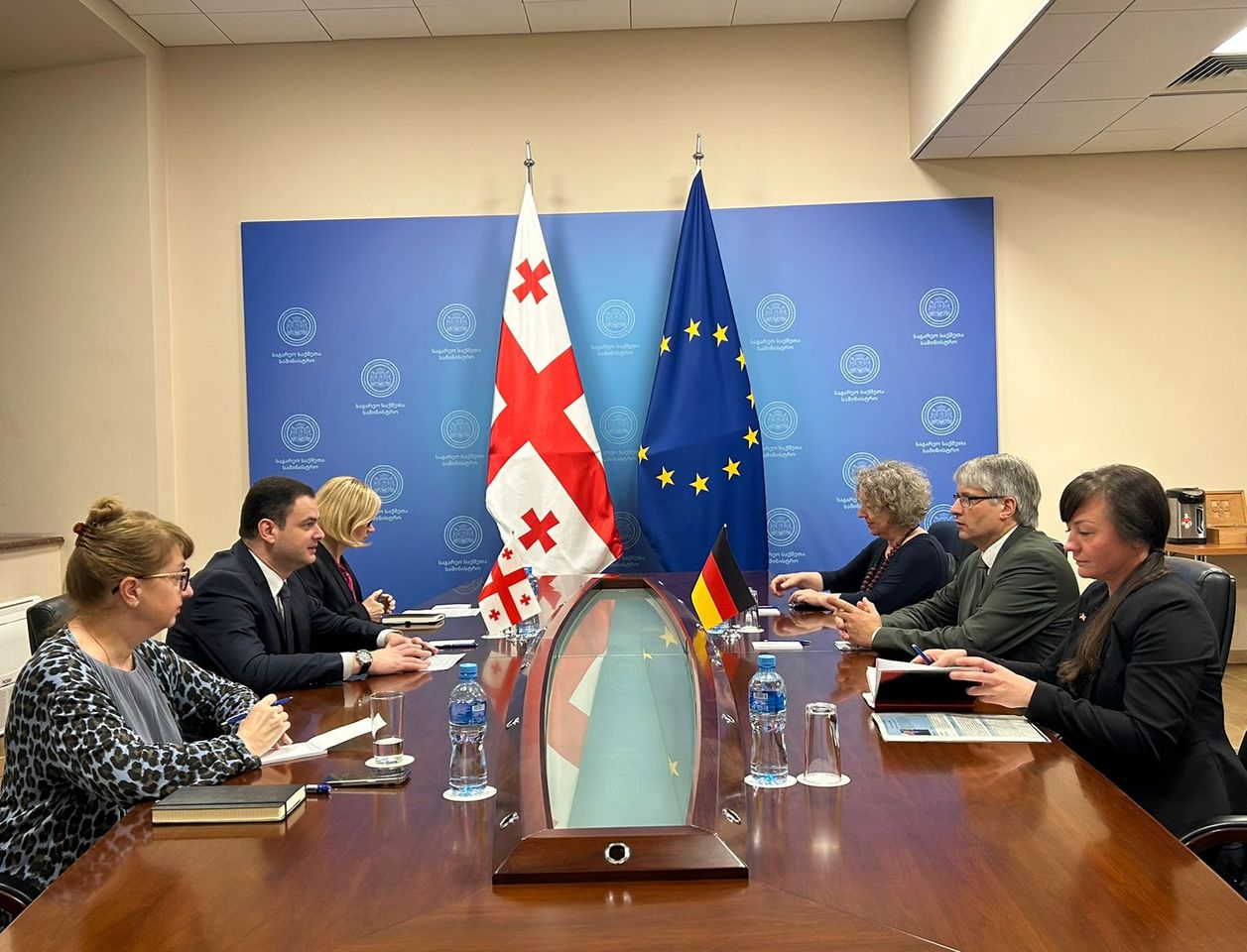 თეიმურაზ ჯანჯალია გერმანიის ეკონომიკისა და კლიმატის დაცვის ფედერალური სამინისტროს სახელმწიფო მდივანს შეხვდა 