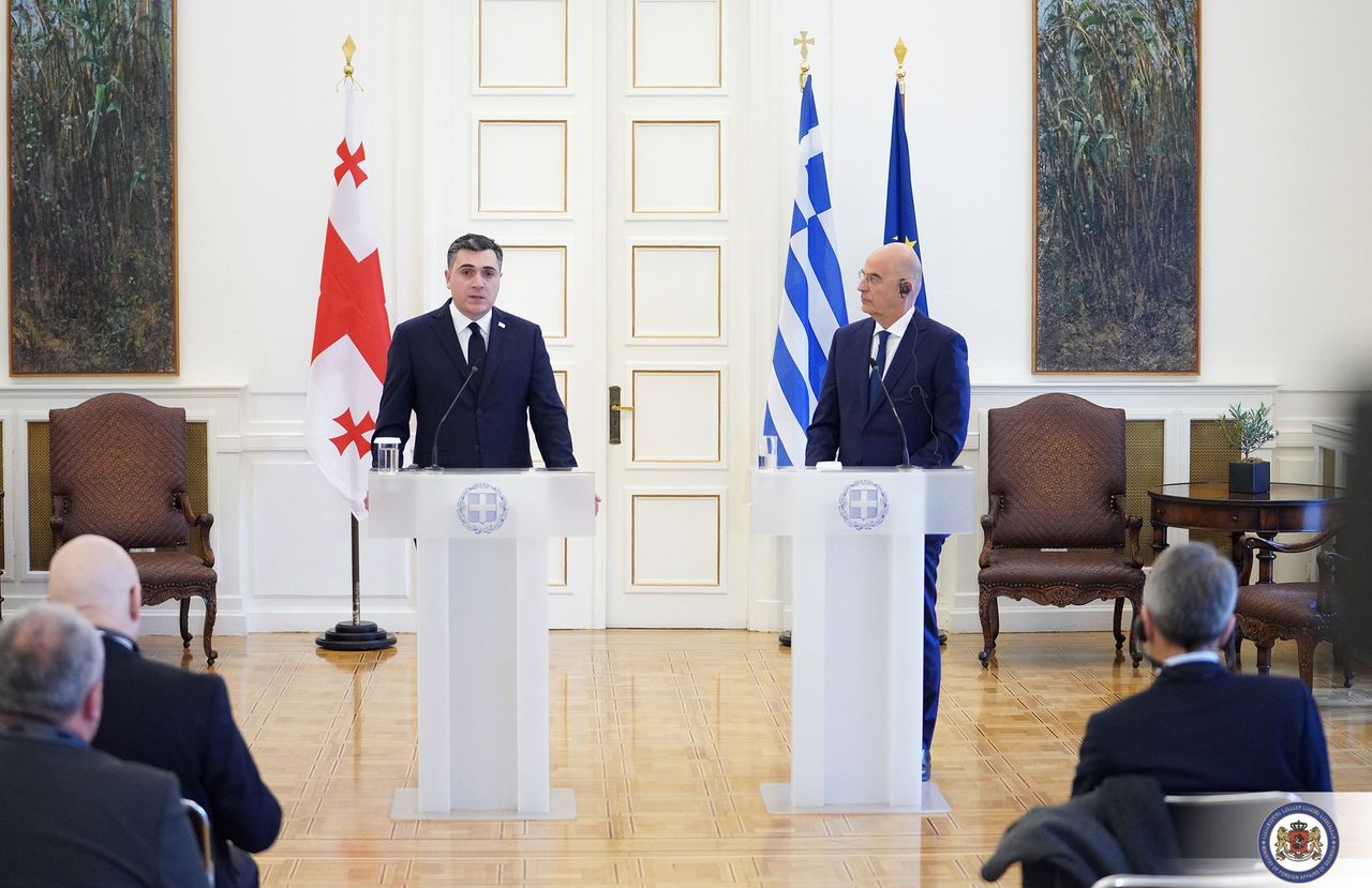 Nikos Dendias has once again confirmed Greece's support for Georgia's European integration